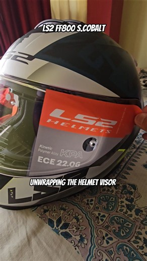 LS2 FF800 Silver Cobalt New Helmet #Helmet #LS2 #motorcycles