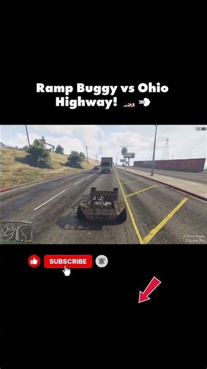 This GTA 5 Highway Stunt Goes WRONG #shorts #gta5 #fails