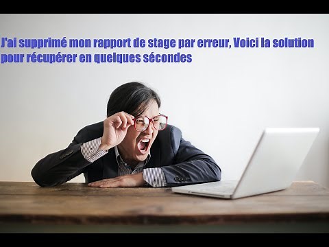 Comment récupérer les fichiers à partir de la corbeille vidée sur Windows