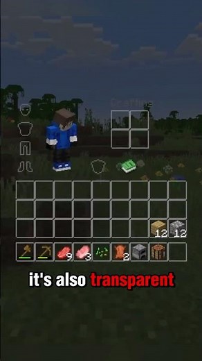 Transparent GUI Texture for Minecraft