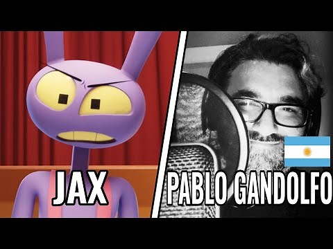 Las Voces de PABLO GANDOLFO (La Voz de JAX) - Doblaje Latino