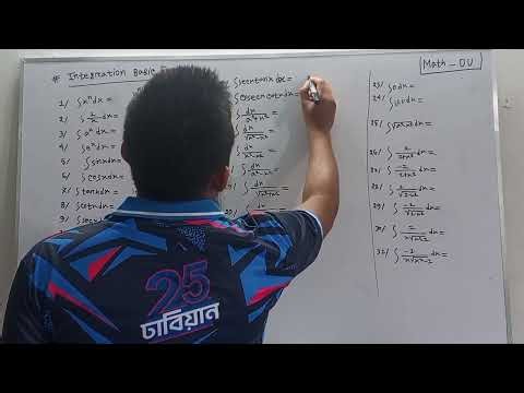Calculus Basic Formula #hsc