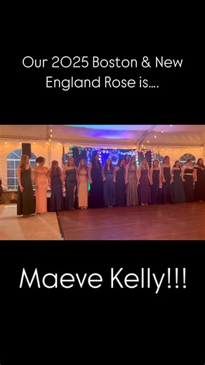 Our 2025 Boston & New England Rose is….. | Boston New England Rose of Tralee