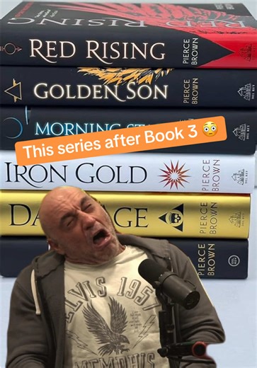 Describing the red rising series after book 3 😂 #redrising #piercebrown #bookmeme #scifantasy #joerogan @Pierce Brown