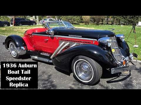1936 Auburn Boat Tail Speedster Replica