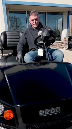 How To Convert An Electric Golf Car To Gas #Shorts