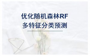 人工蜂群算法(ABC)优化随机森林(RF)的分类预测，ABC-RF分类预测模型，多输入单输出模型。