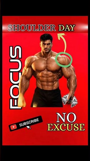 🤯TRY THIS SHOULDER WORKOUT FOR INSANE PUMP ⚡PAIN + DISCIPLINE = 3D SHOULDERS 🥵#workout