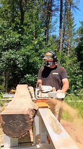 I almost didn’t post this. I chainsaw milled an 8.5’ black walnut log on my Logosol Portable Sawmills F2 and Granberg International ripping chain and completely missed the grain reveal. No perfect hero shot. No final wow clip. Just raw chainsaw milling from start to finish. Lung protection- RZ Mask’s RZM3. Don’t forget to use my discount code to save money on Granberg and RZ Mask’s websites. Code- foxridgeslabs #chainsaw #chainsawmilling #chainsawwork #blackwalnut #woodworking | Fox Ridge Slabs