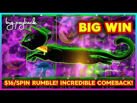 $16/SPIN RUMBLE! Karma Kat Slots - INCREDIBLE COMEBACK!