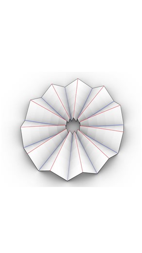 Parametric House on Instagram: "In this Grasshopper tutorial for beginners, you’ll learn how to simulate origami-style folding on a circular base mesh using the Crane plugin. By defining mountain and valley fold lines, you can create dynamic folding animations and explore the behavior of rigid origami patterns with adjustable parameters. More Info on our website : Profile Link🔗 . -—————————— . Like this post to support our page ❤️ . Grasshopper3d Algorithms / Tutorials & Animations 👉@parametri