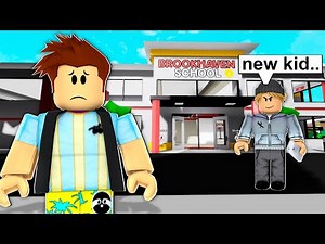 My First Day At Brookhaven School.. I Was Bullied! (Roblox)