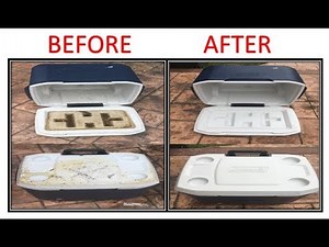 HOW TO CLEAN YOUR DIRTY COOLER WITHOUT SOAP