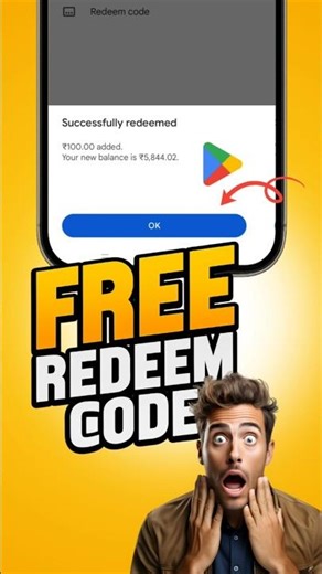 Free Redeem Code 100 | Google Play Store Redeem Code | How to Get Free Redeem Codes 2026 #redeemcode