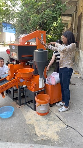 10K views · 188 reactions | multifunctional rice milling machine ,600kg/hr for rice ! #automaticricemill | Mini Rice Mill Machine | Facebook