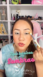 43K views · 3.8K reactions | ¡Mis bellas! 殺 Cada dia hay más bellezas en el canal así que pensando en todas voy a compartir los tips básicos para poder trabajar con Sombras y que nuestro maquillaje quede muy profesional 殺 ¿Cuántas de mis Bellas van a practicar? | Astrid Cerna MakeUp Studio | Facebook