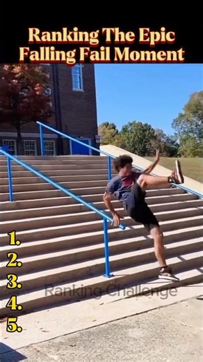 Ranking The Best Falling Fail Moment (part 2)