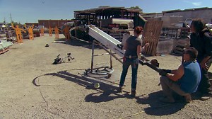 In these MythBusters: The Search high-speeds, it's junkyard crossbow vs. cannon -- with cabbage as ammo -- and varying results. A new episode airs tomorrow at 9/8c on Science Channel. | MythBusters