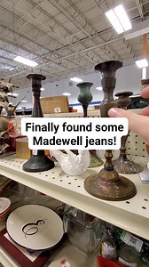 All the resellers I've seen rave about Madewell jeans and how they always grab this brand. Personally, I'm not a reseller and I don't get the hype, are they really that great? #buysecondhandfirst #thriftstorefinds #goodwillfinds #thriftshop #ThriftFinds #buysecondhand #thrifted #goodwillfinding #goodwill #madewell #madewelljeans #antique #antiquefurniture | Good Will Finding