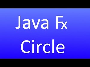 JavaFX [79] - Shapes: Circle (Deutsch)