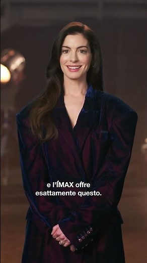 Anne Hathaway ci racconta l'esperienza di Odissea in IMAX. Dal 16 luglio al cinema. #OdisseaIlFilm