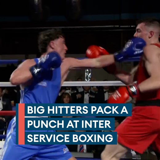 9.4K views · 60 reactions | Ouch!  Check out some of the blows from an incredible night of boxing action, as the best military boxers went for glory at the 2025 Inter Services Boxing Championships壘 Watch in full here  https://brnw.ch/21wRDRD | Forces News | Facebook