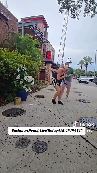 Bushman Prank Live Today at 5 PM EST