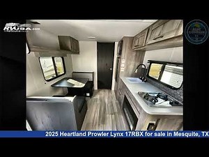 Stunning 2025 Heartland Prowler Lynx Travel Trailer RV For Sale in Mesquite, TX | RVUSA.com
