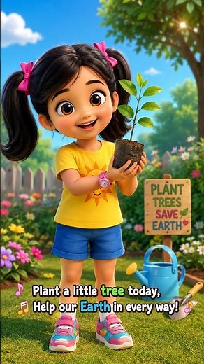 🌱 Plant Trees with Mini! 🌳 | Learn Why Trees Are Important | Kids Educational Short