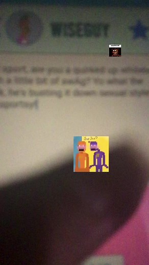 the app is Voiceforge before yall start asking #dsaf #dayshiftatfreddys #davemiller #davedsaf #jackkennedy #jackdsaf #oldsport #quirkedupwhiteboy