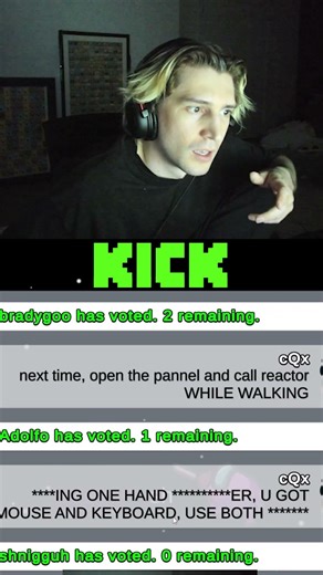 xqc uses the hard "R" #xqc #kick