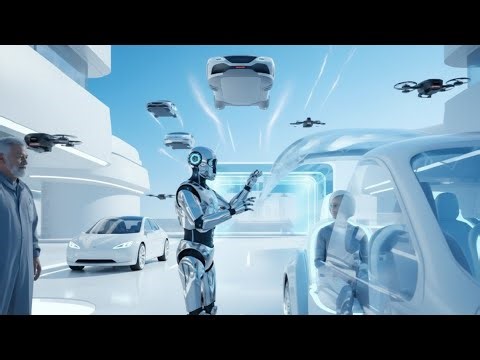 |Future City Sci Fi| Futuristic White City 2050|Ai Short Film
