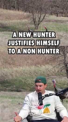 A New Hunter Justifies His Actions - #funnyhunting #turkeyhunting #huntinghumor #gobblers #newhunter