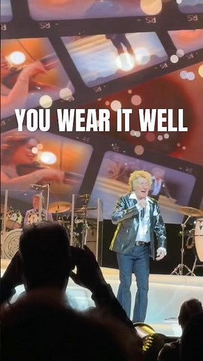 Rod Stewart – You Wear It Well (Live) 🎤 🔥
