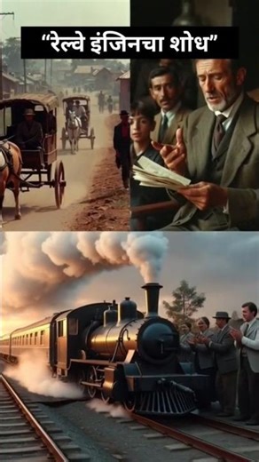 “रेल्वे इंजिनचा शोध” #shortsfeed #shorts #aivideo #gkfacts