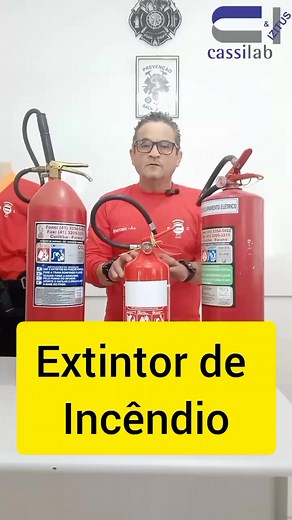 Tipos de Extintores de incêndios, Diferenças, componentes, classes de incêndios. #extintordeincendio #prevençao #bombeirocivil #incendio #tiposdeextintores