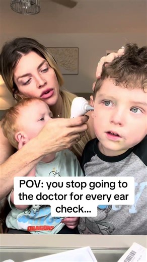 Mom Hack That Saves a Doctor Visit 🤍 #otoscope #shorts #momlife