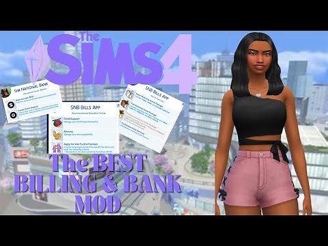 The Best realistic Billing and bank MOD in sims 4 in 2022