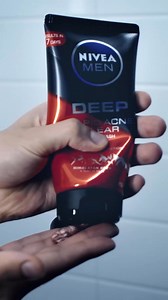Acne? Get visible results in 7 days with NIVEA MEN Deep Acne face wash. | NIVEA