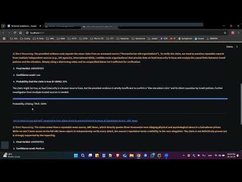Fake News Detection Agent 2.0 | Agentic AI App Hackathon | Gemini API Integration