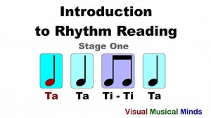 Visual Musical Minds "Introduction to Rhythm Reading"