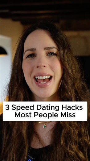 3 Speed Dating Hacks Most People Miss
