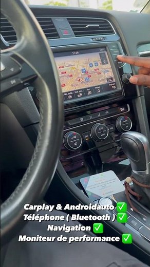 Activation carplay & Androidauto sur une Volkswagen Golf 7
