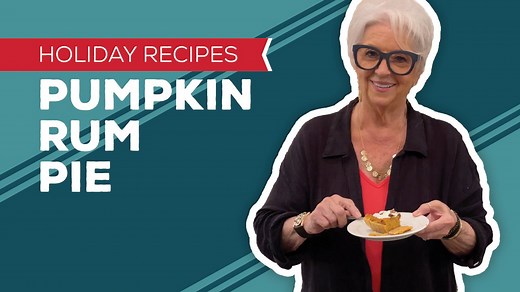 I couldn't let Thanksgiving pass without sharing a pumpkin pie recipe, could I? Of, course, this one has a twist courtesy of my cousin Johnnie. Get her Pumpkin Rum Pie recipe here: https://www.pauladeen.com/recipe/pumpkin-rum-pie/ | Paula Deen