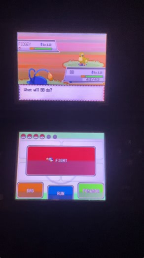 Shiny Pidgey Caught in Heartgold Badge Quest