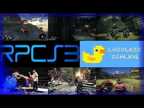 Lossless Scaling with RPCS3 | My settings and Game-play