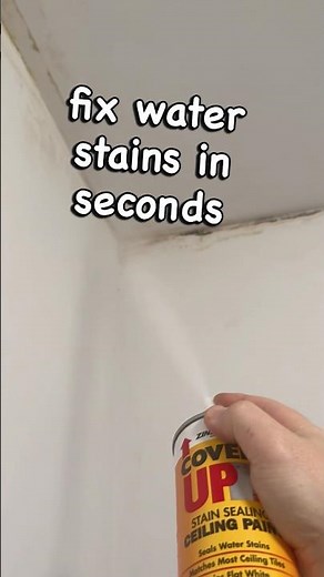Fix water stains on the ceiling quickly and permanently #diy #homeimprovement #remodeling