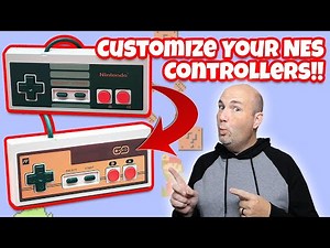 Give NES Controllers a Custom Look - GrafxGear Controller Overlays