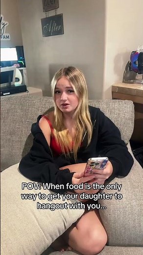 How to trick your teen into spending time with you 🍕 #parenting #relatable #shorts