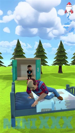 Mr Beast Scary Teacher Family argue over the bed Funny Moment part 2 #roblox #scaryteacher3d